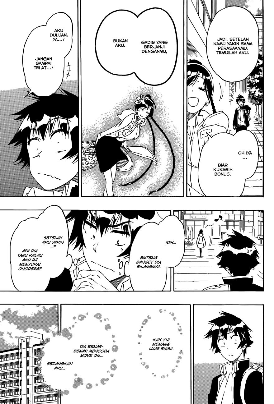 Nisekoi Chapter 179 Gambar 10
