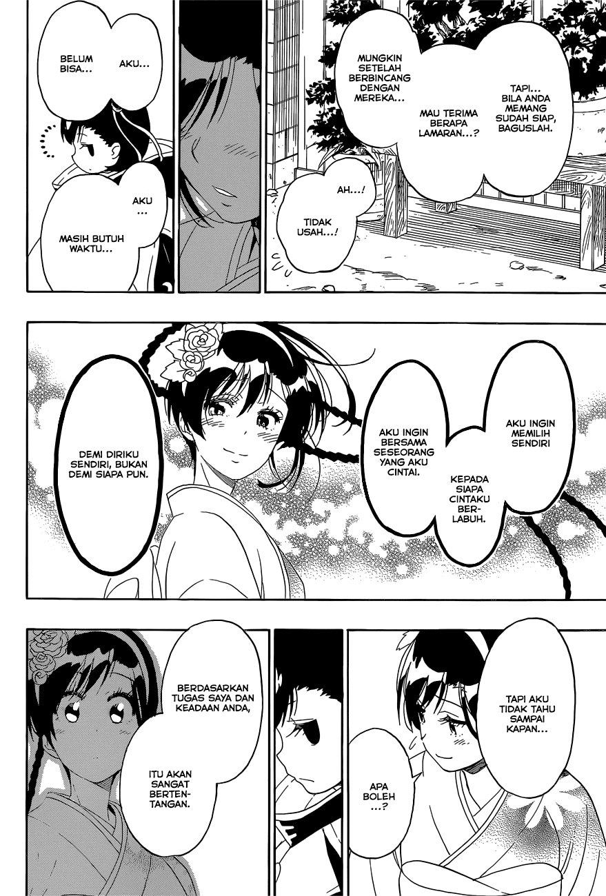 Nisekoi Chapter 179 Gambar 19