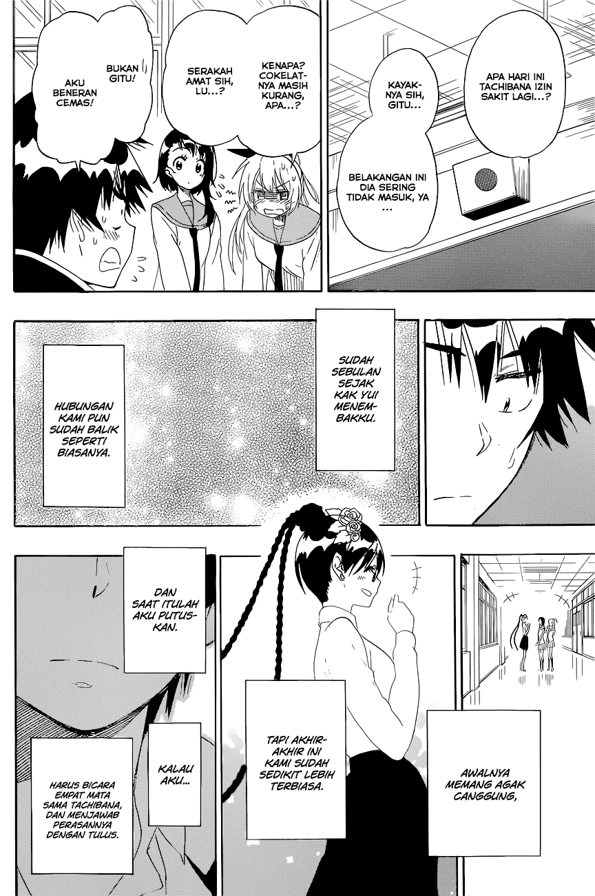 Nisekoi Chapter 180 Gambar 8