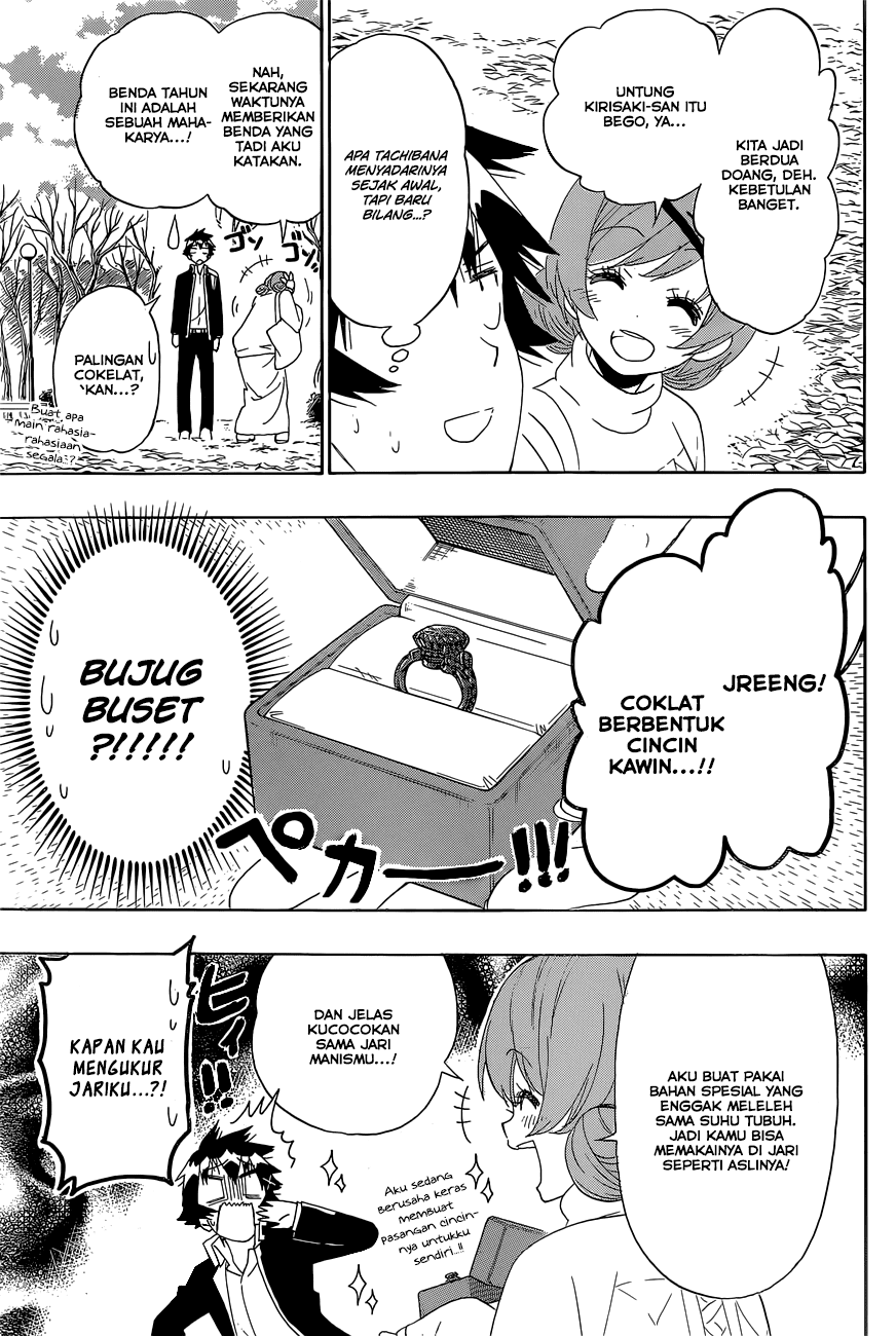 Nisekoi Chapter 180 Gambar 17
