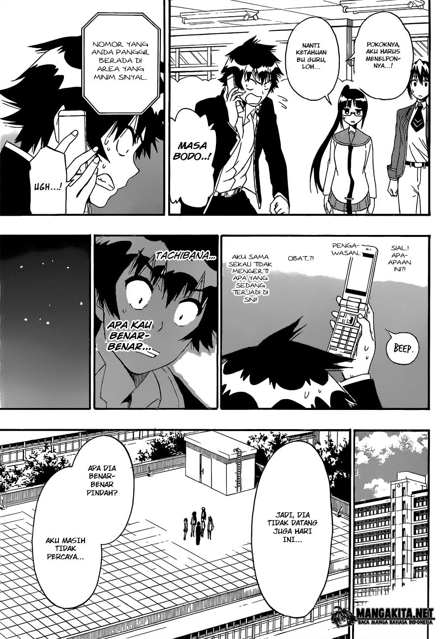 Nisekoi Chapter 181 Gambar 15