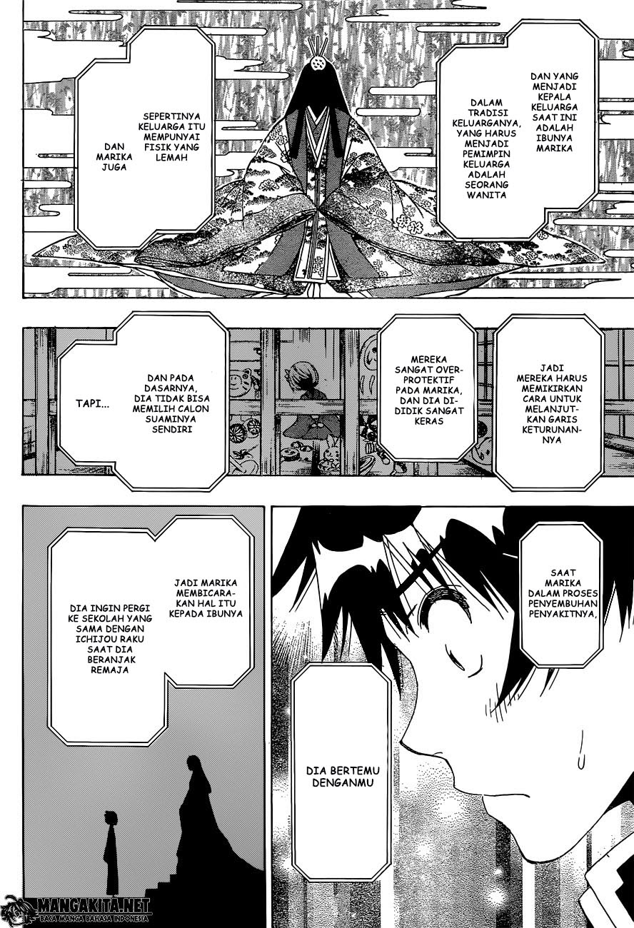 Nisekoi Chapter 182 Gambar 5