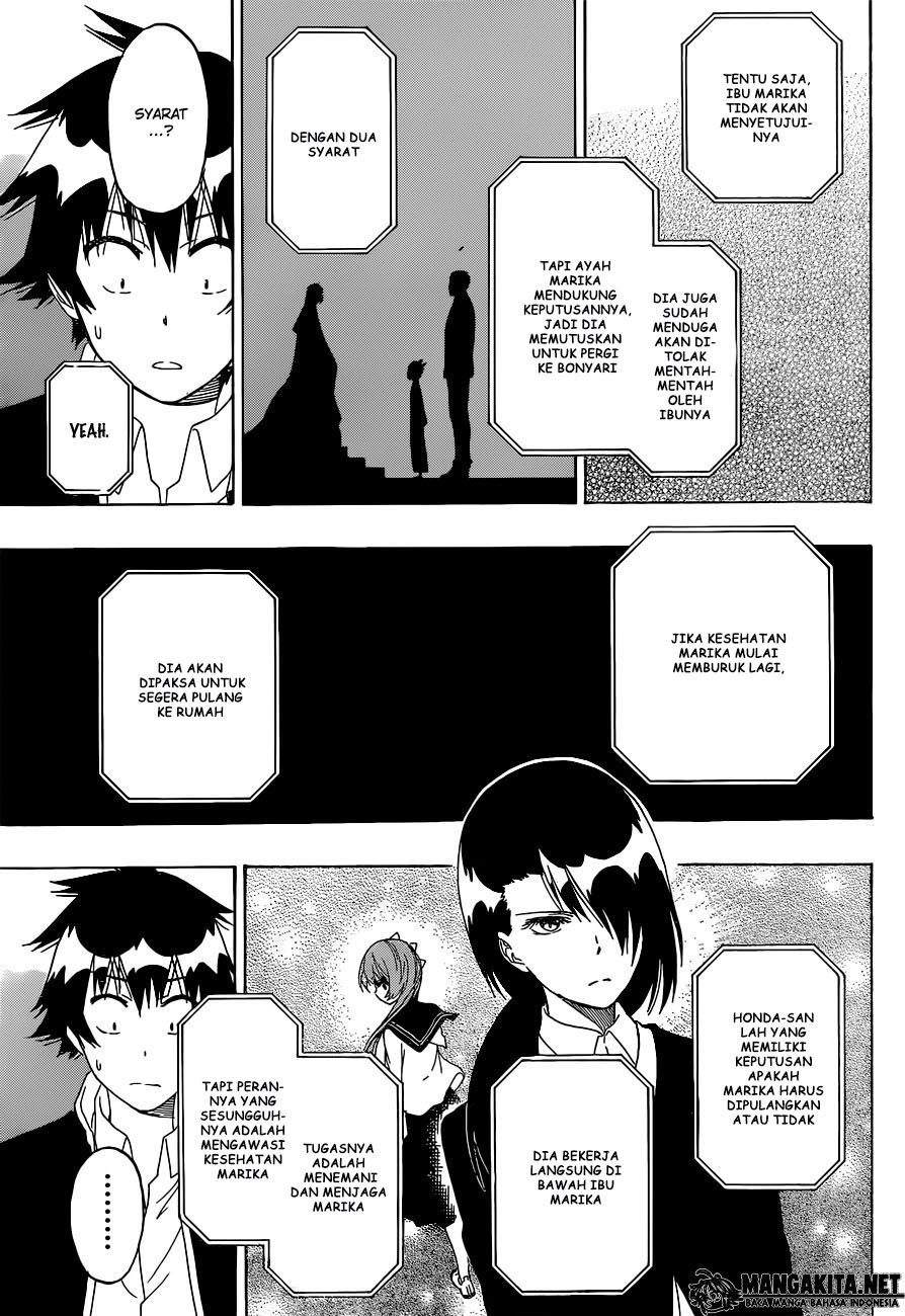 Nisekoi Chapter 182 Gambar 6