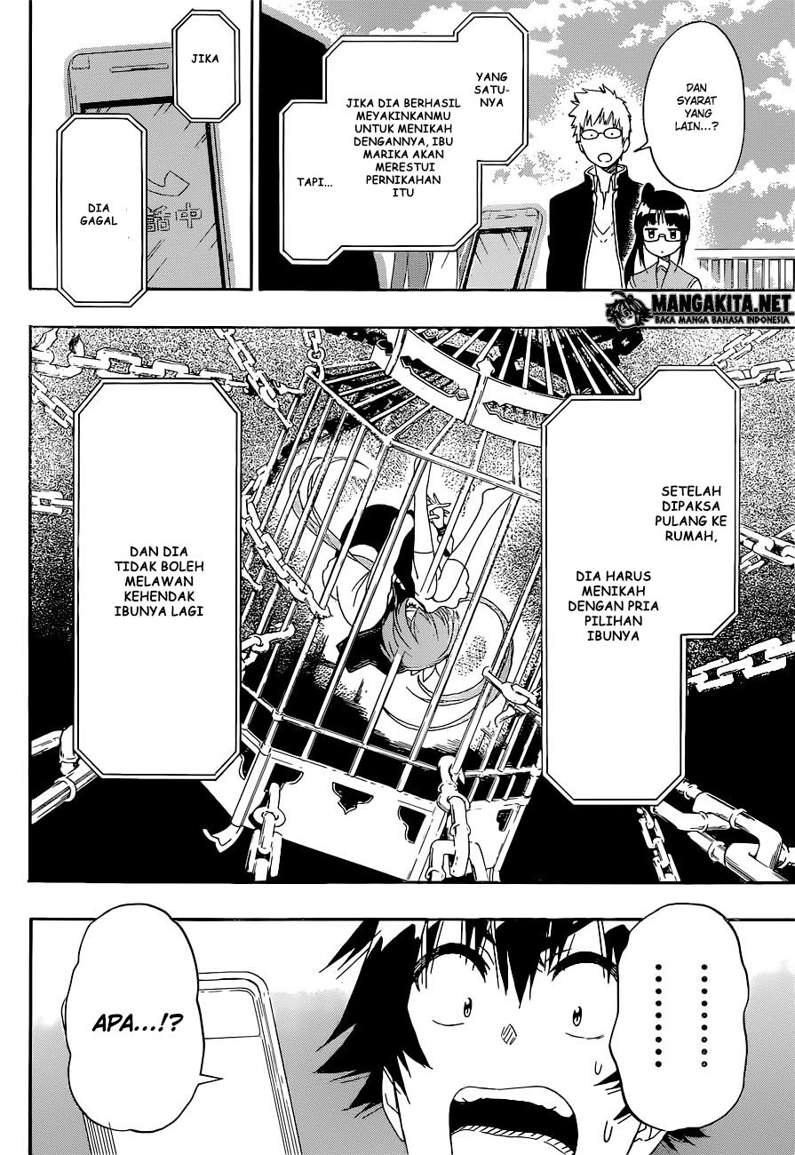 Nisekoi Chapter 182 Gambar 7