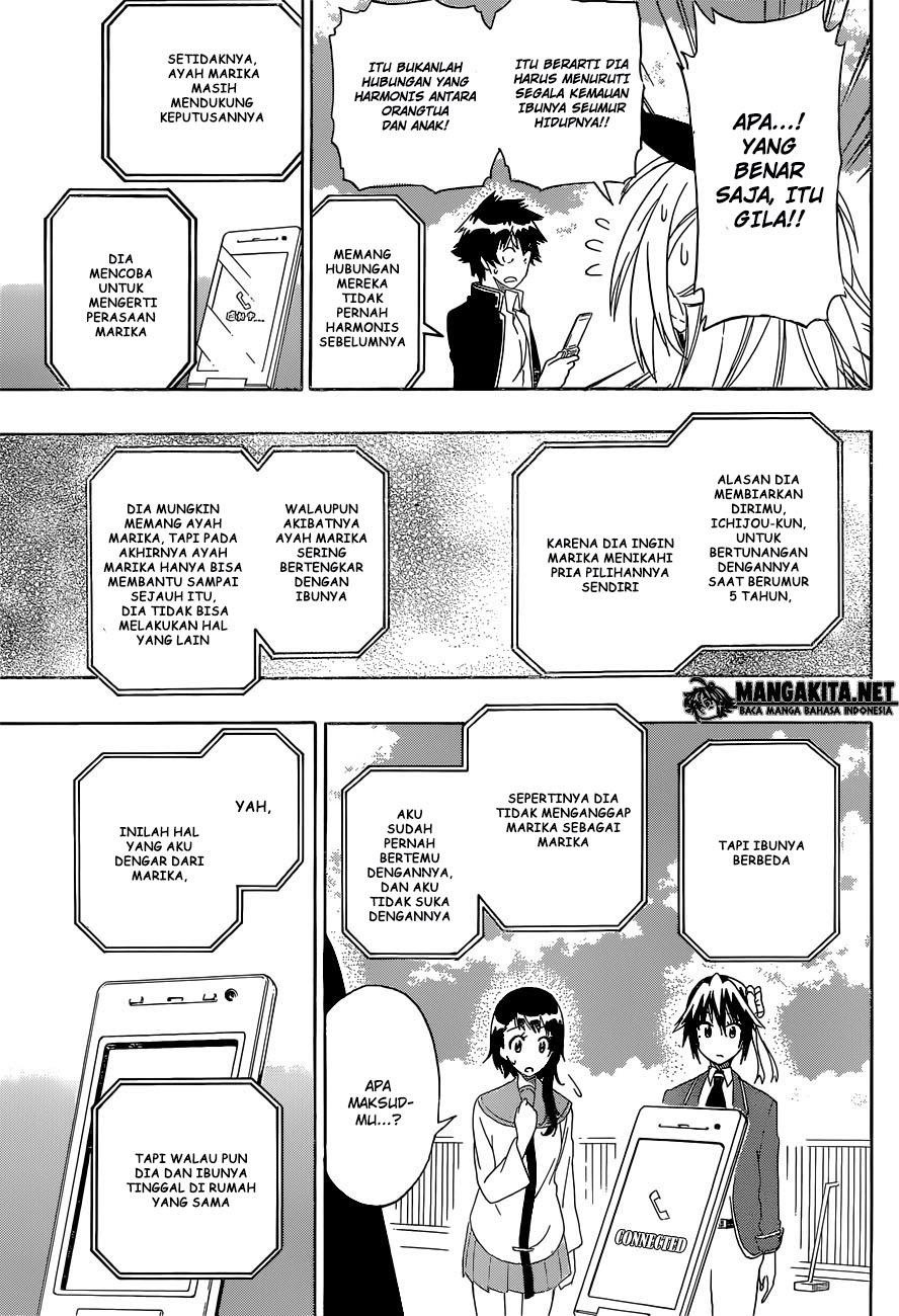 Nisekoi Chapter 182 Gambar 8