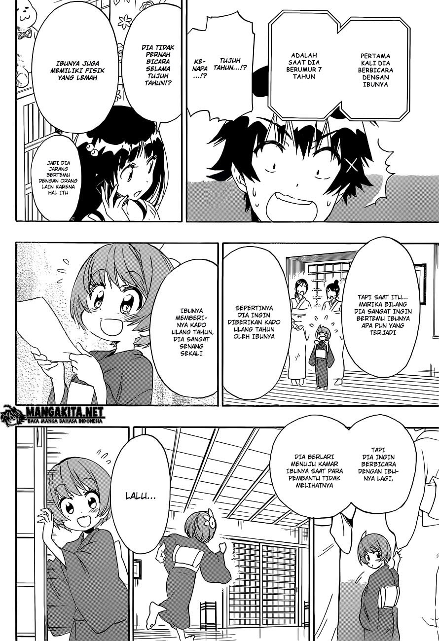 Nisekoi Chapter 182 Gambar 9