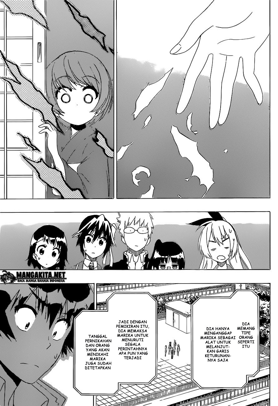 Nisekoi Chapter 182 Gambar 10