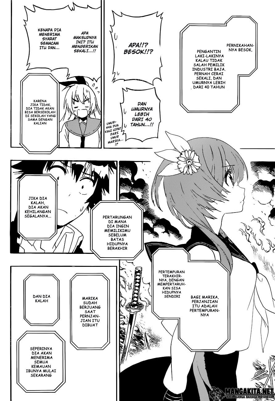Nisekoi Chapter 182 Gambar 11