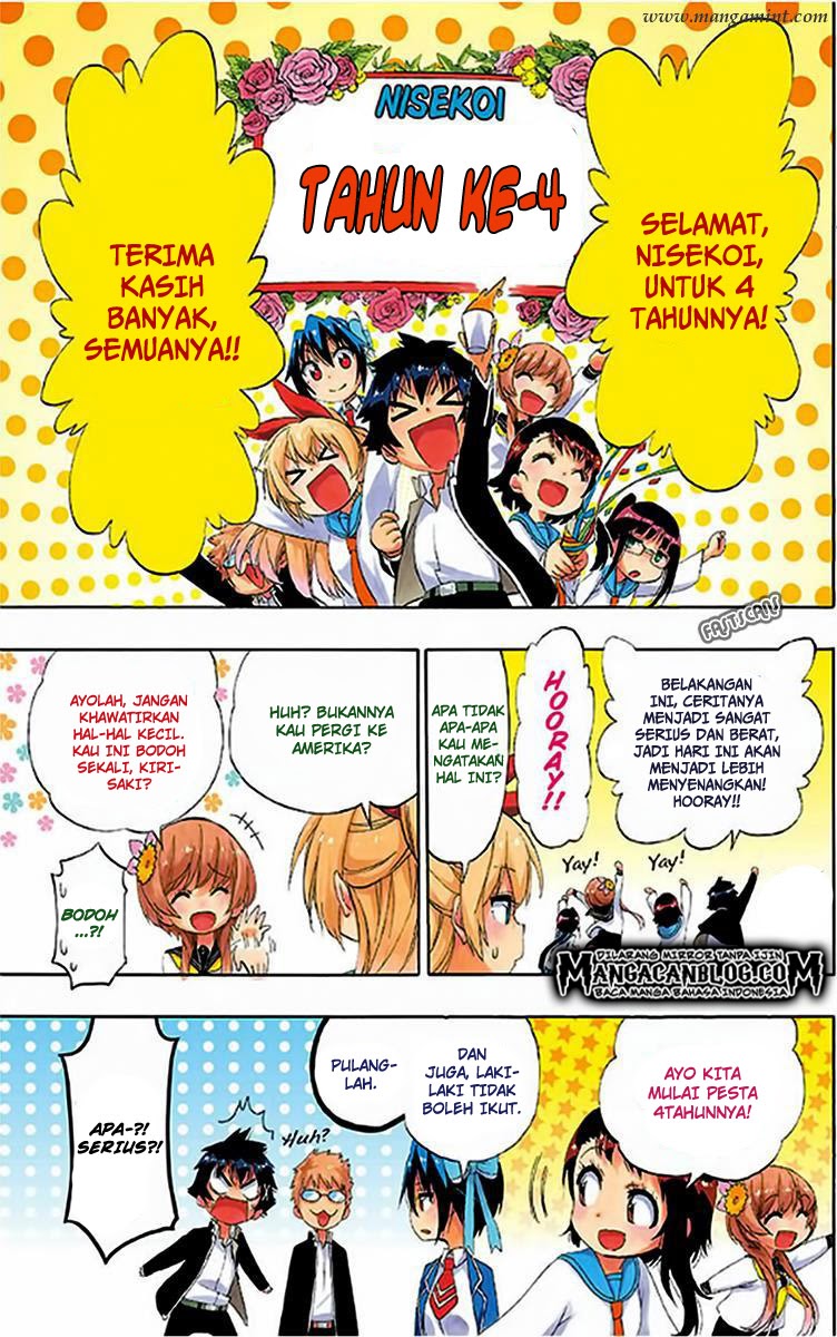 Nisekoi Chapter 196 Gambar 1
