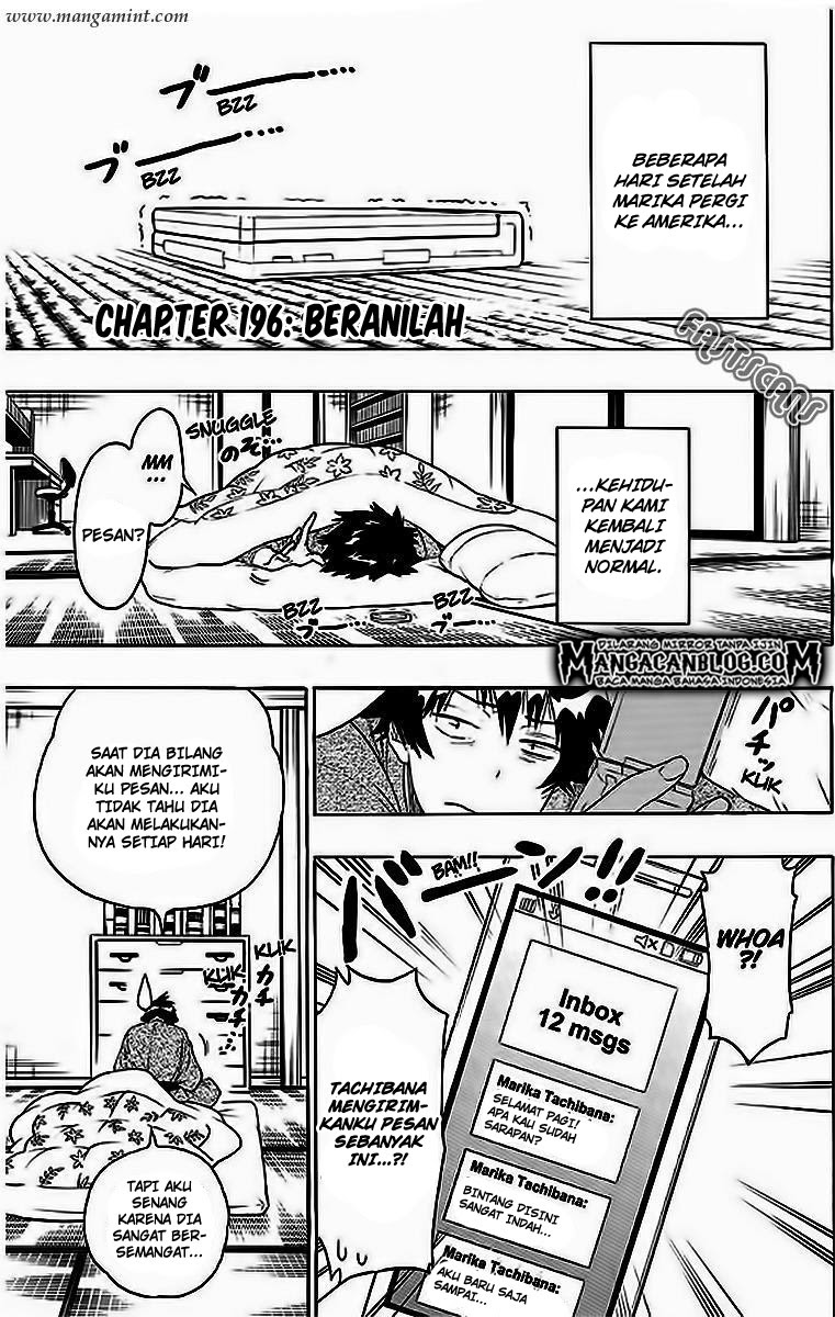 Nisekoi Chapter 196 Gambar 3