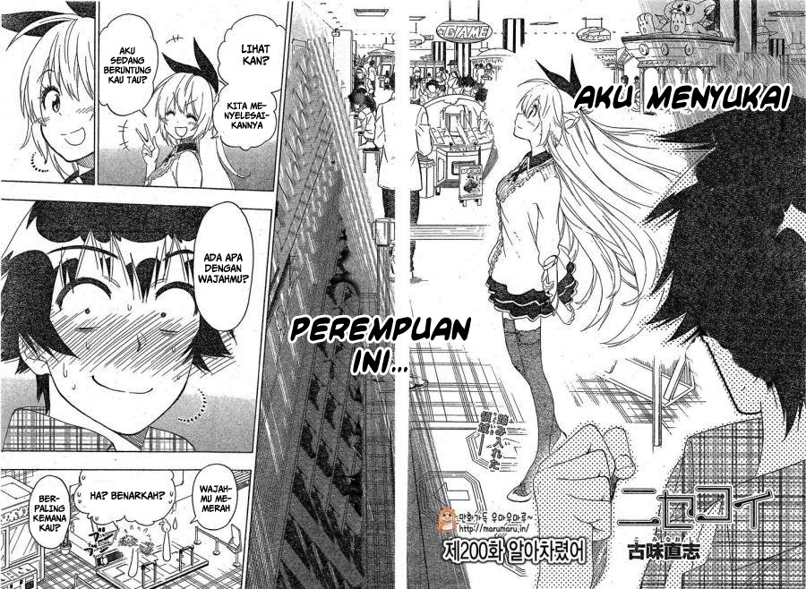 Nisekoi Chapter 200 Gambar 3