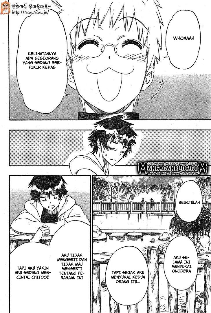 Nisekoi Chapter 200 Gambar 14
