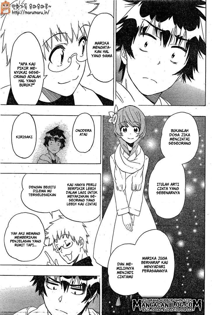 Nisekoi Chapter 200 Gambar 17