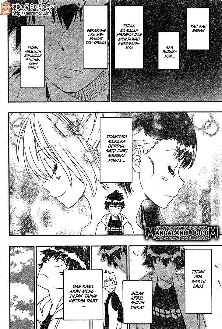 Nisekoi Chapter 200 Gambar 18