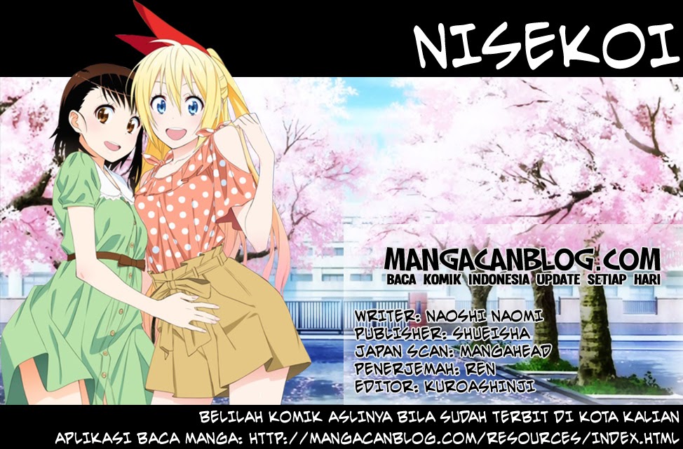 Nisekoi Chapter 212 Gambar 1