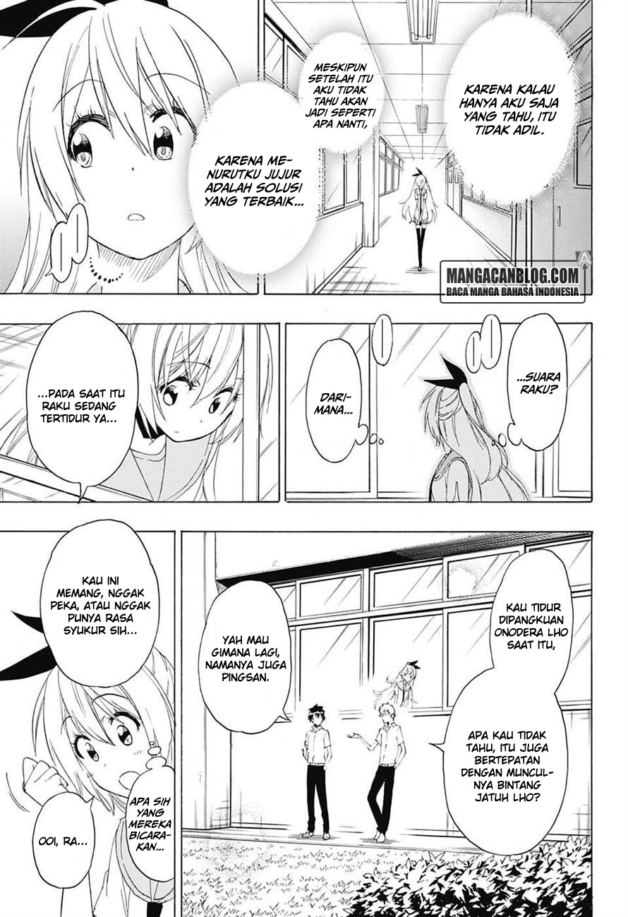 Nisekoi Chapter 212 Gambar 10