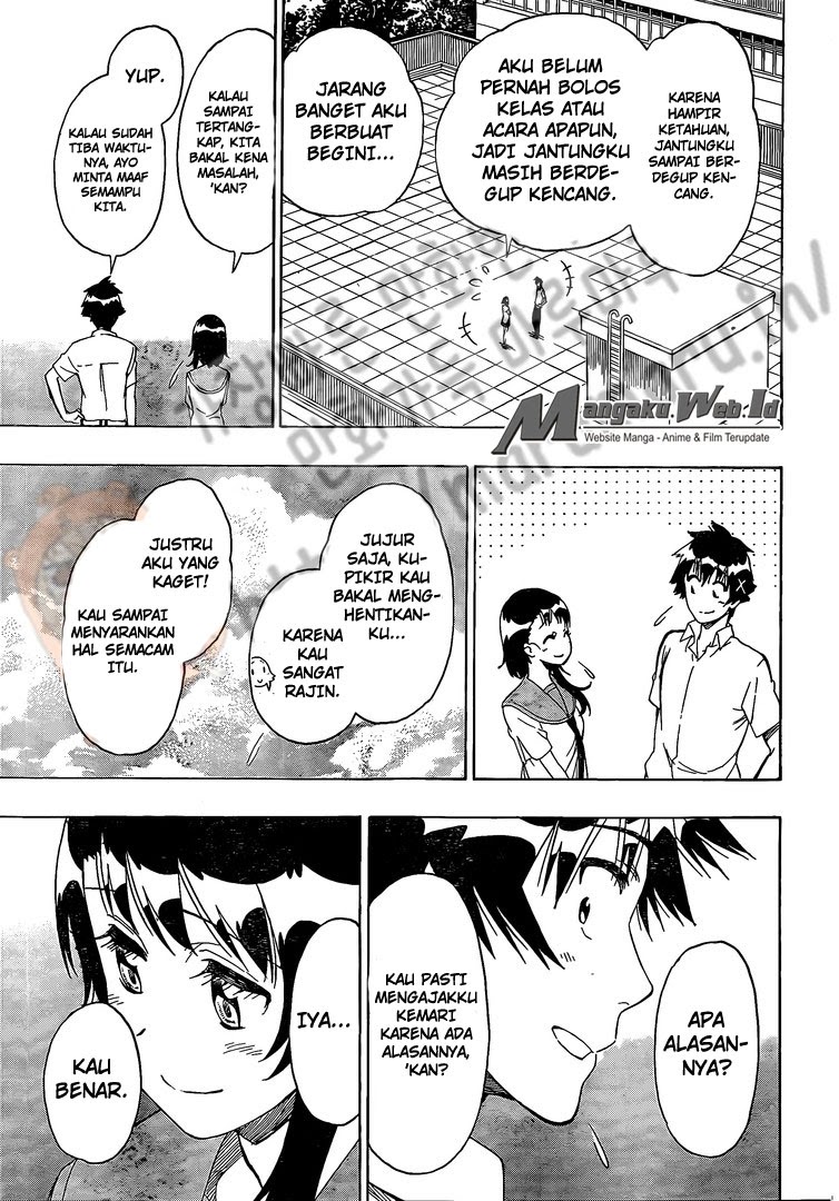 Nisekoi Chapter 214 Gambar 4