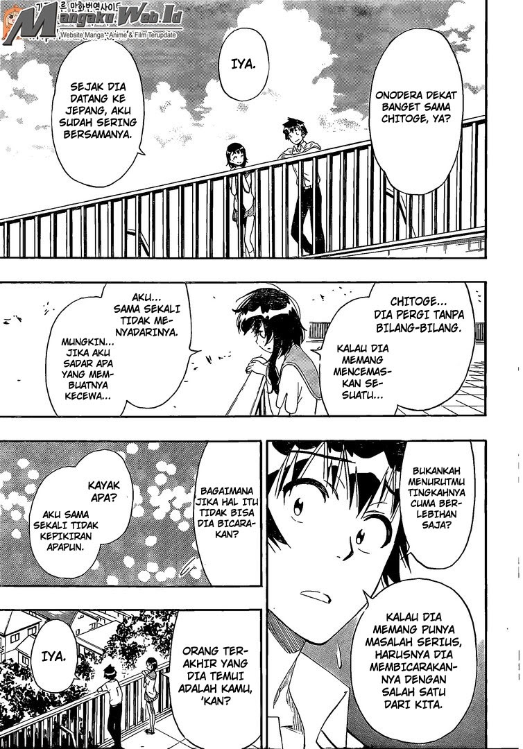 Nisekoi Chapter 214 Gambar 6