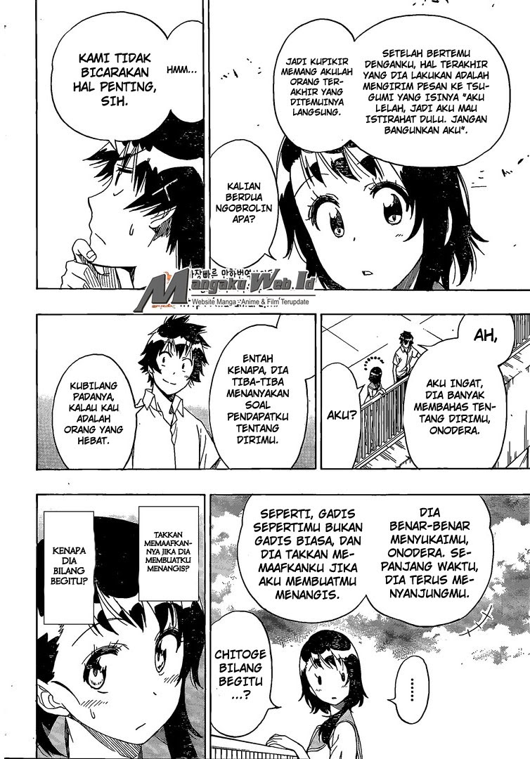 Nisekoi Chapter 214 Gambar 7