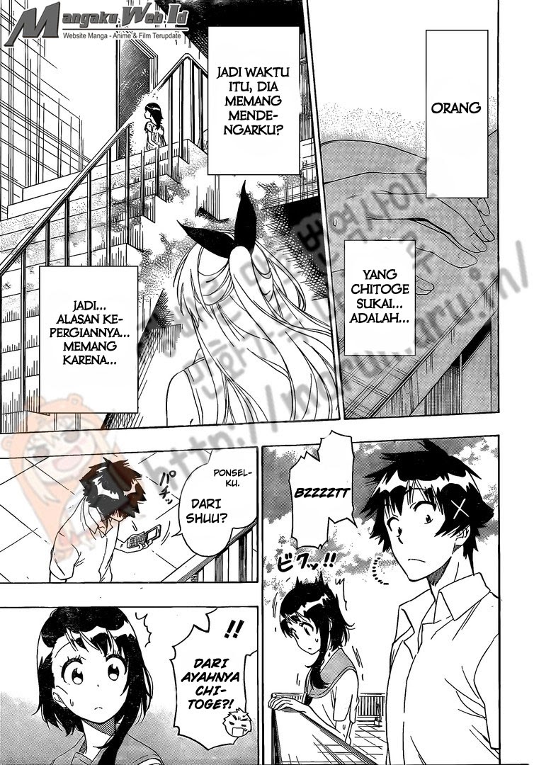 Nisekoi Chapter 214 Gambar 10