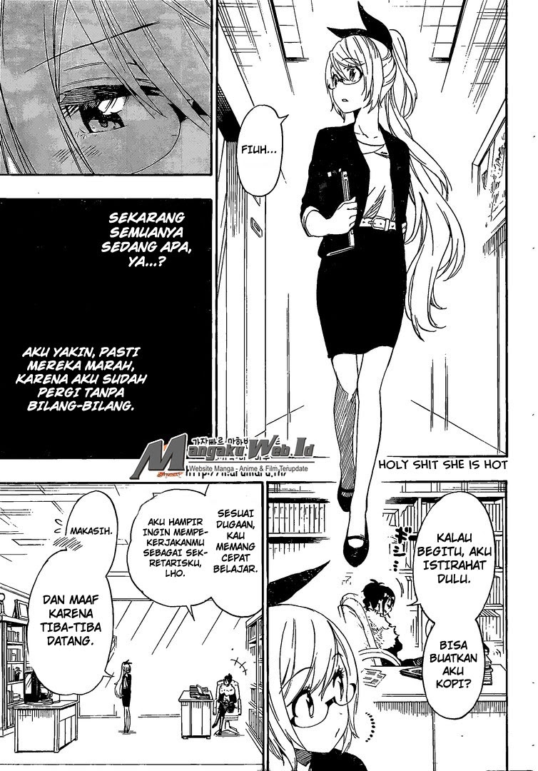 Nisekoi Chapter 214 Gambar 14