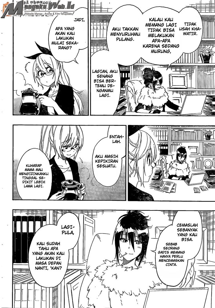 Nisekoi Chapter 214 Gambar 15