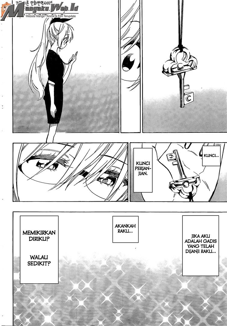 Nisekoi Chapter 214 Gambar 19