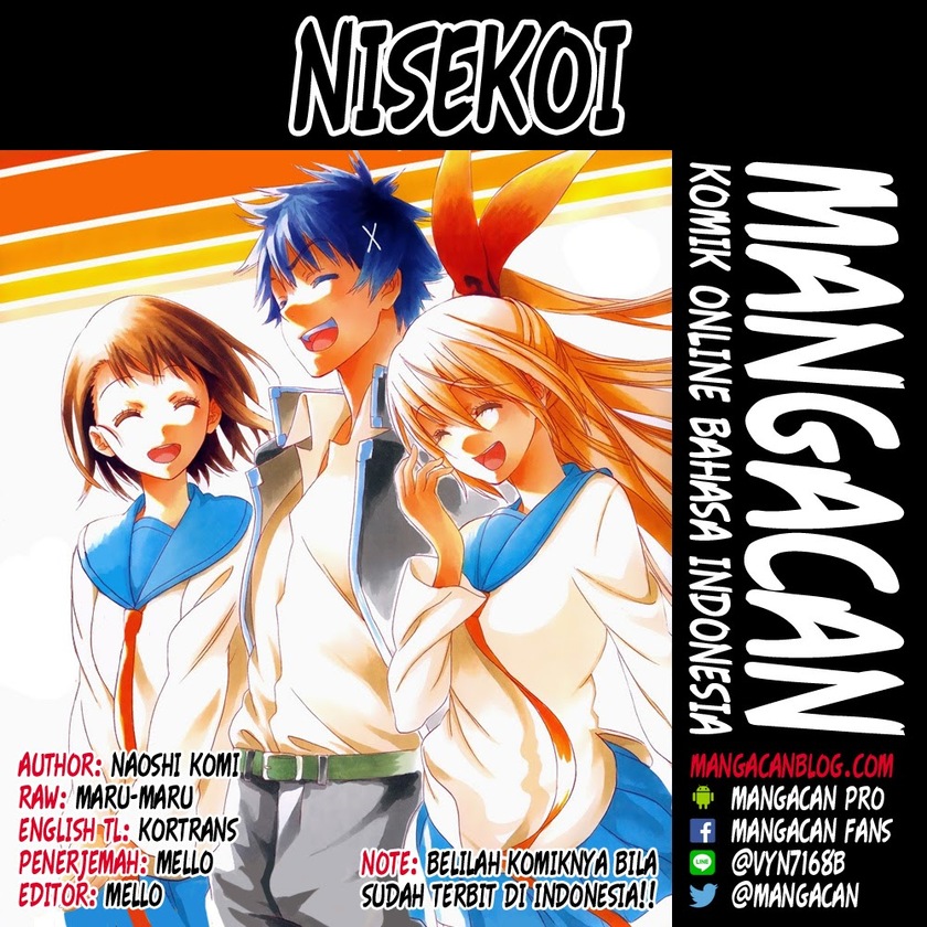 Nisekoi Chapter 220 Gambar 1