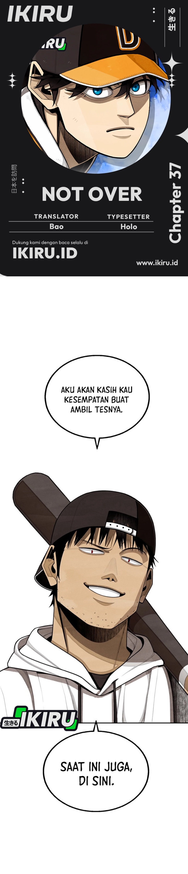 Not Over Chapter 37 Gambar 1