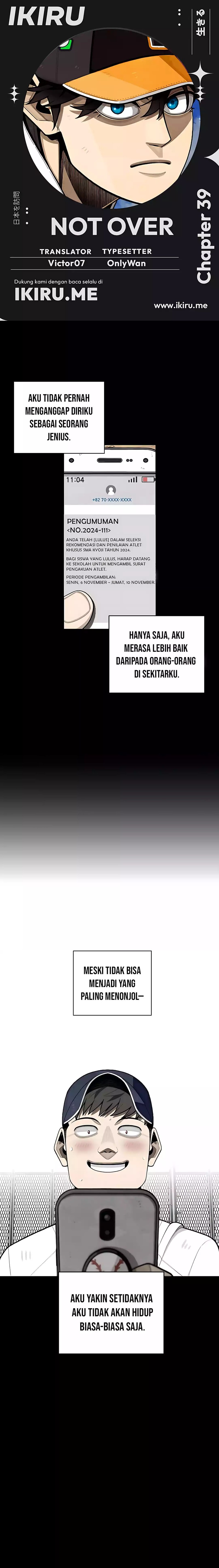 Not Over Chapter 39 Gambar 1