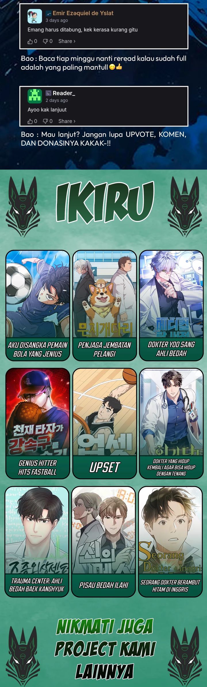 Not Over Chapter 50 Gambar 38