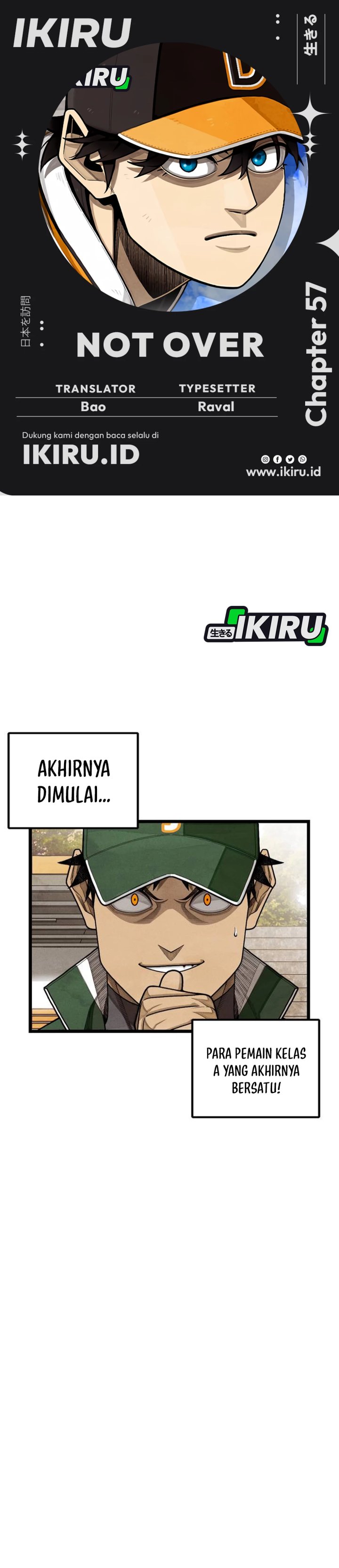 Not Over Chapter 57 Gambar 1