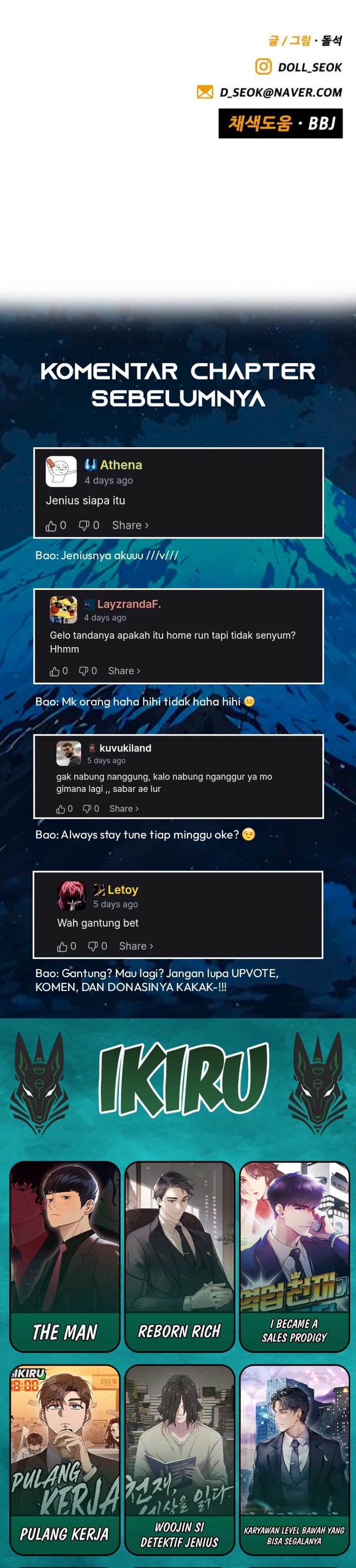 Not Over Chapter 59 Gambar 44