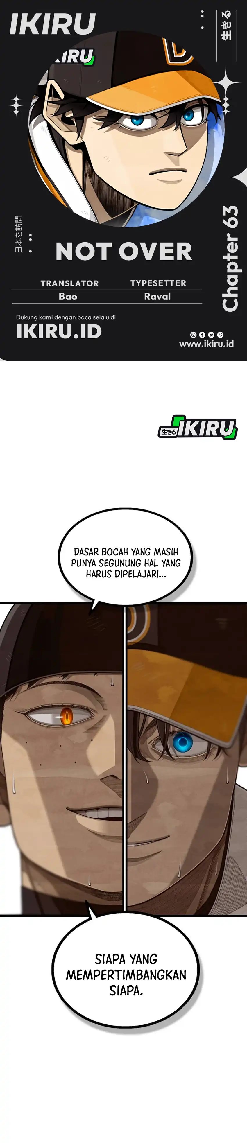Not Over Chapter 63 Gambar 1