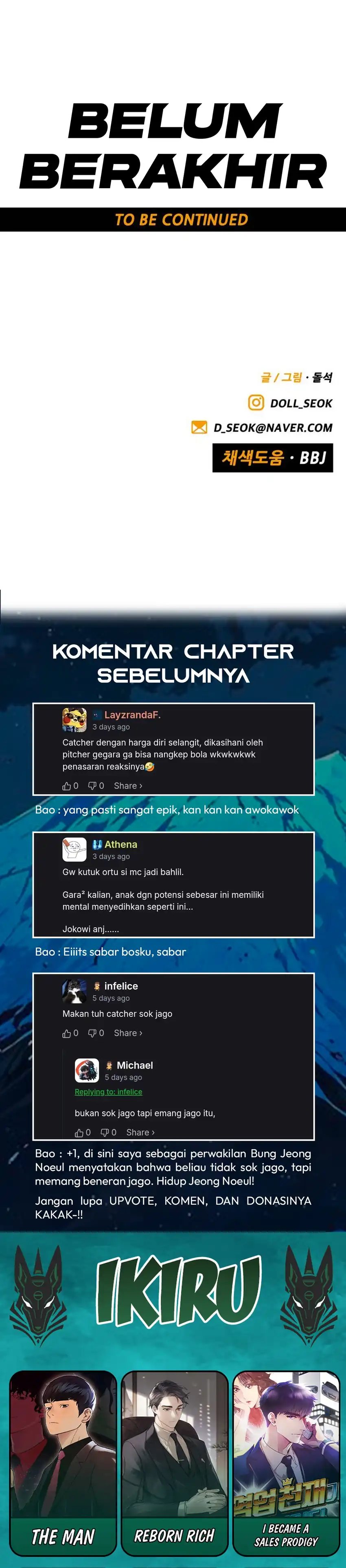Not Over Chapter 63 Gambar 42