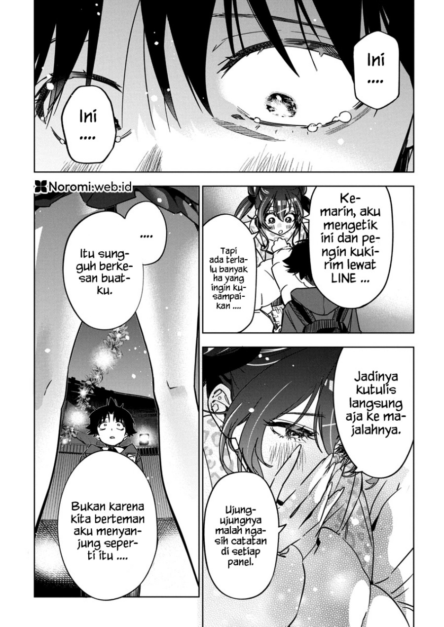 Now That We Draw (Kakunaru Ue wa) Chapter 33 Gambar 22