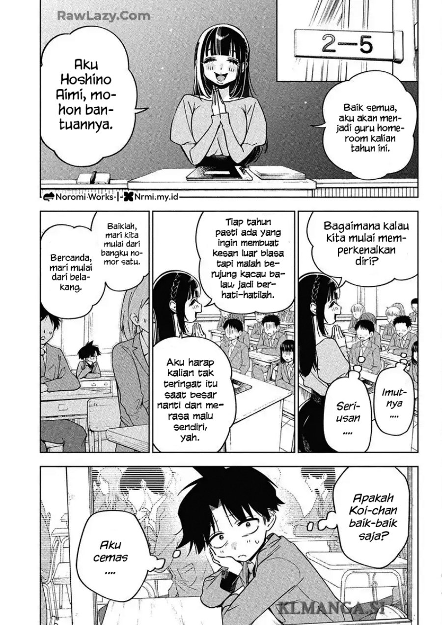 Now That We Draw (Kakunaru Ue wa) Chapter 42 Gambar 11