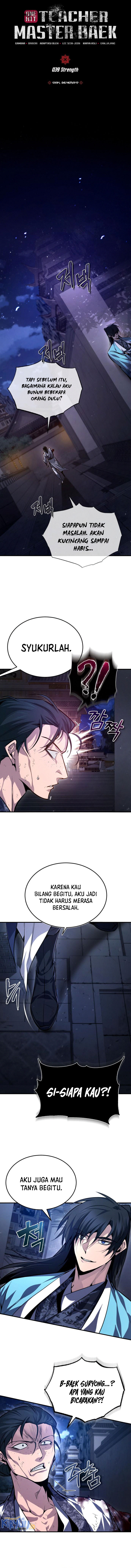 Number One Star Instructor Master Baek Chapter 39 Gambar 3