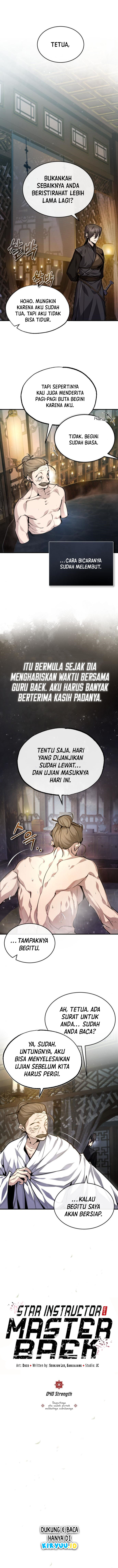 Number One Star Instructor Master Baek Chapter 40 Gambar 2