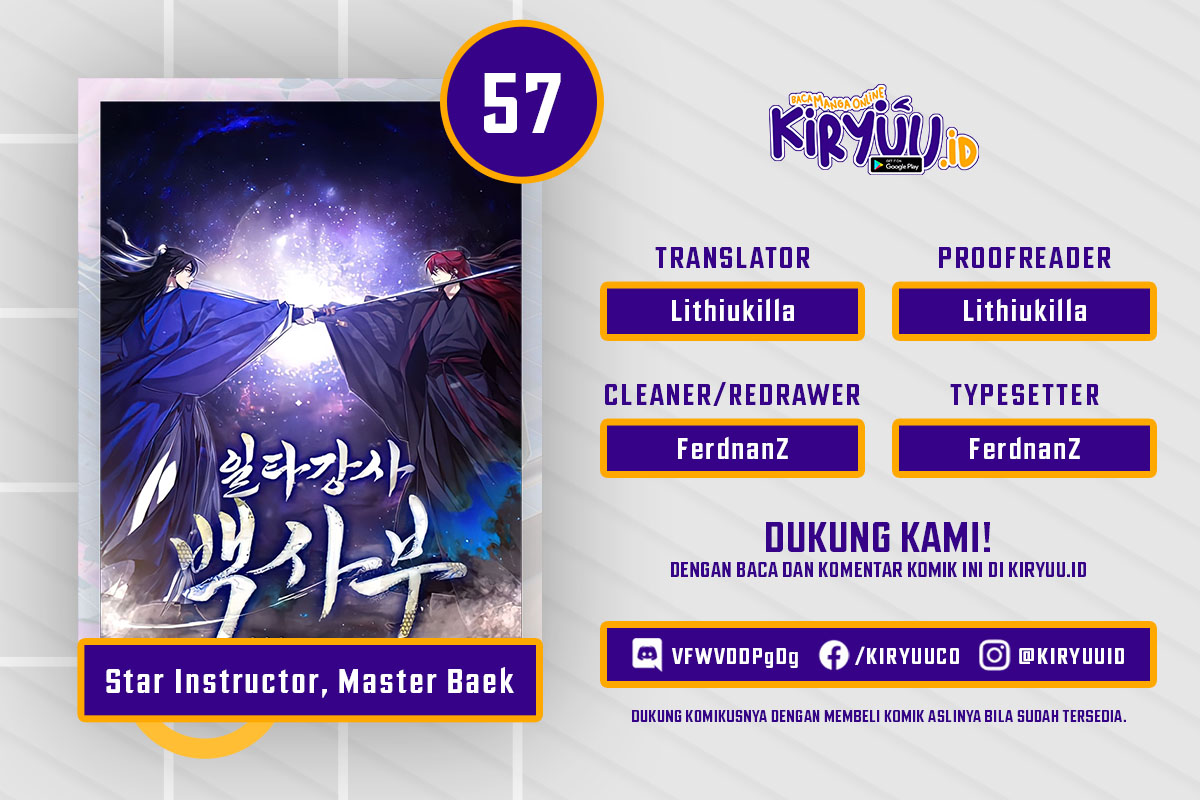 Number One Star Instructor Master Baek Chapter 57 Gambar 1
