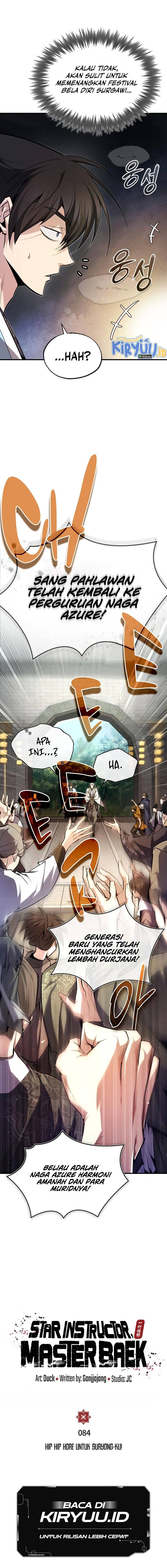 Number One Star Instructor Master Baek Chapter 84 Gambar 3