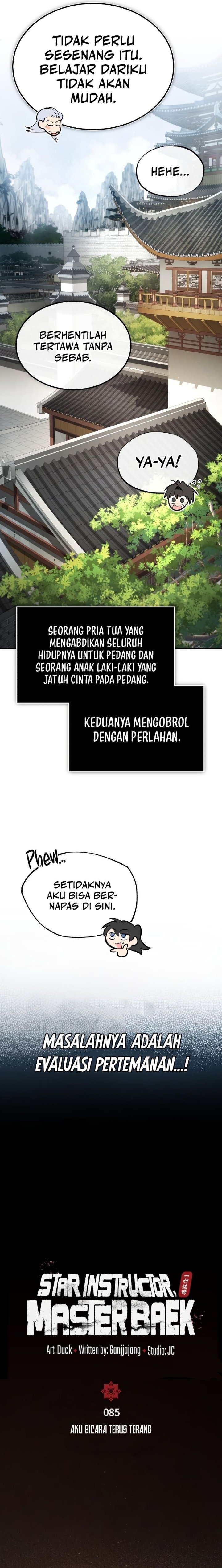 Number One Star Instructor Master Baek Chapter 85 Gambar 14
