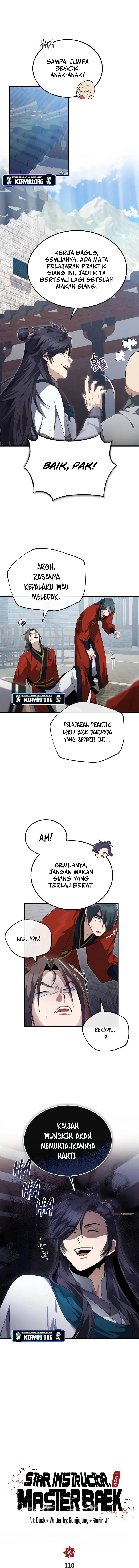 Number One Star Instructor Master Baek Chapter 110 Gambar 2