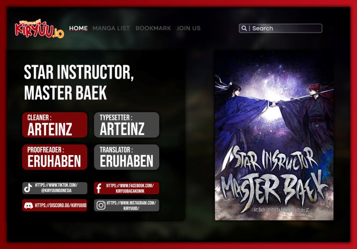 Number One Star Instructor Master Baek Chapter 135 Gambar 1