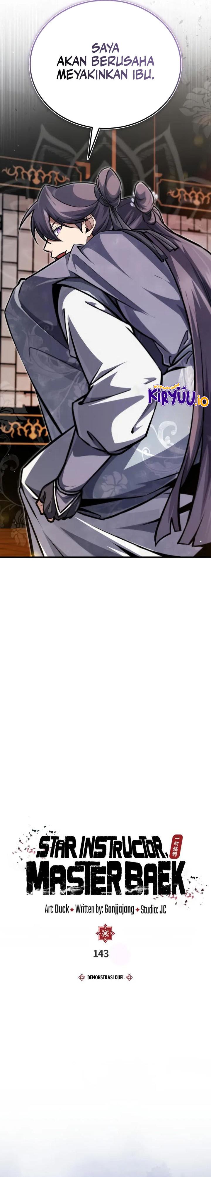 Number One Star Instructor Master Baek Chapter 143 Gambar 17