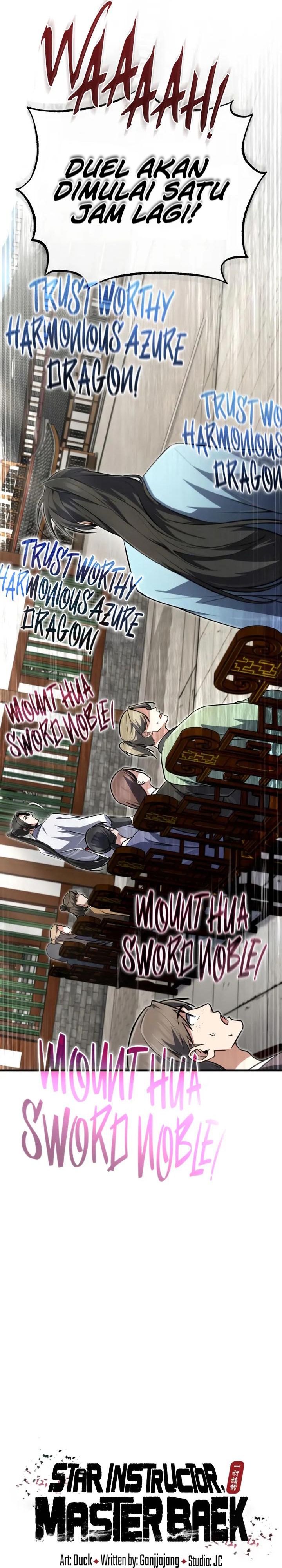 Number One Star Instructor Master Baek Chapter 144 Gambar 9