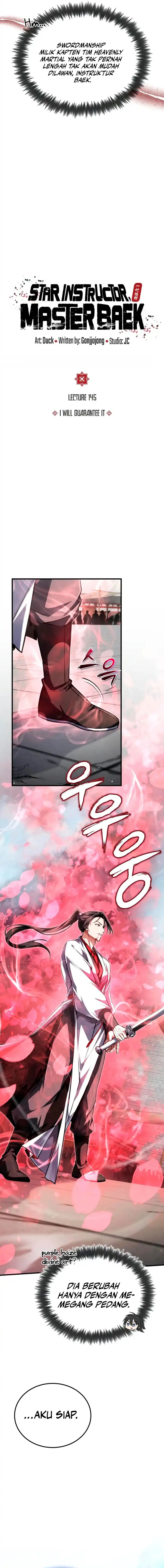 Number One Star Instructor Master Baek Chapter 145 Gambar 8