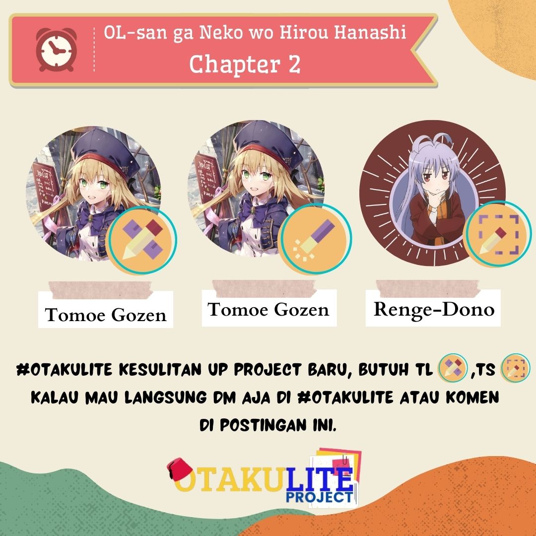 OL-san ga Neko wo Hirou Hanashi Chapter 02 Gambar 18