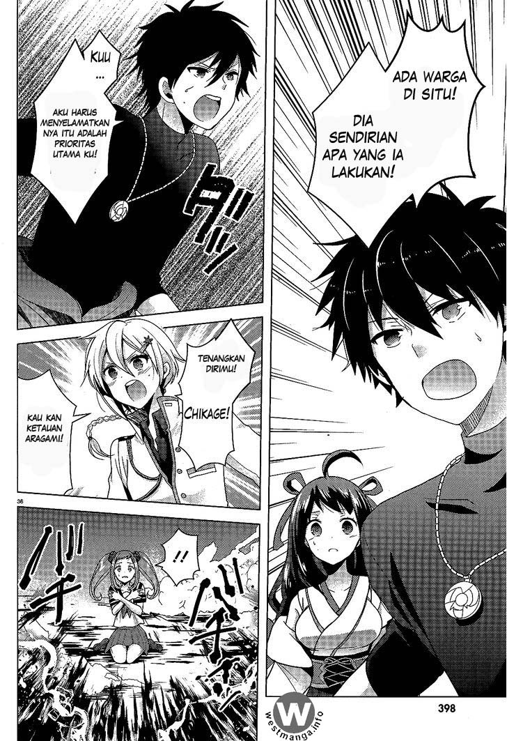 Occult Maiden: Hi Shou – Oni wo Tsugu Shounen Chapter 01 Gambar 34