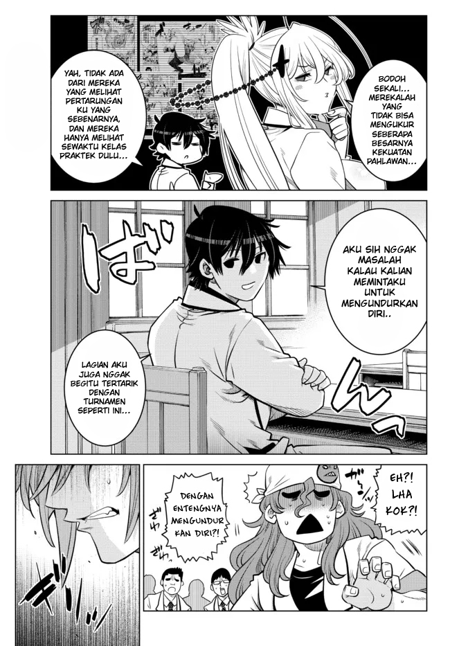 Ochikobore Datta Ani Ga Jitsuha Saikyou: Shijou Saikyou No Yuusha Wa Tensei-shi, Gakuen De Mujikaku Ni Musou Suru Chapter 11 Gambar 9